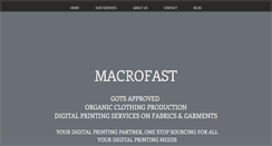 Desktop Screenshot of macrofast.com